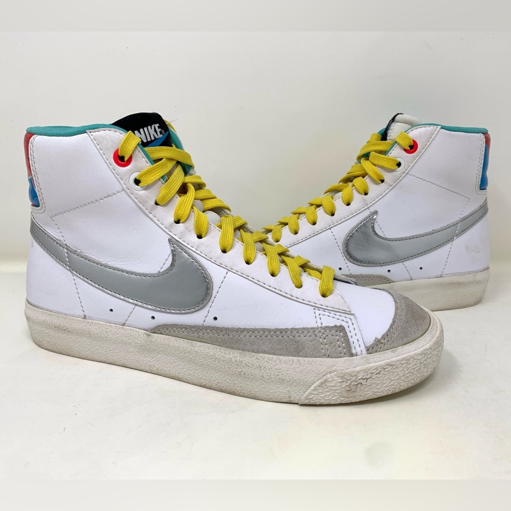DQ7773 100 Nike Blazer High White Size 5Y GS